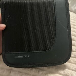 Mainstays Black Media Storage Case